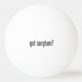 got Sorghum Tischtennisball (Vorderseite)