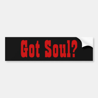 Got Soul? Autoaufkleber