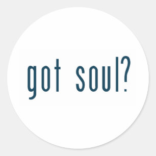 got Soul Runder Aufkleber