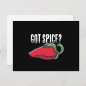 Got spice postkarte (Vorne/Hinten)