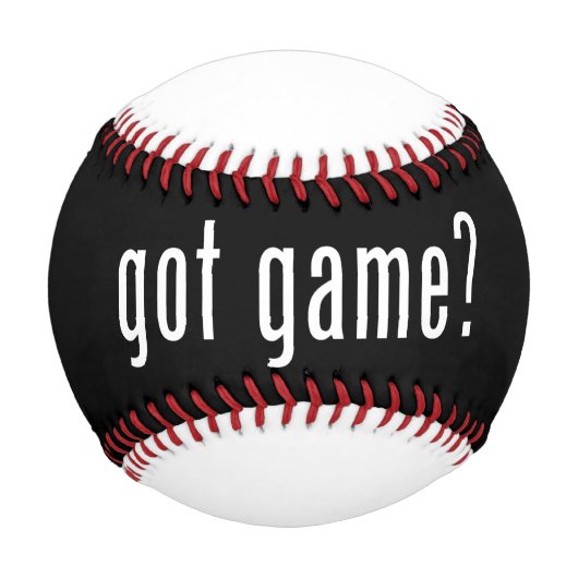 got Spiel? Baseball (Vorderseite)