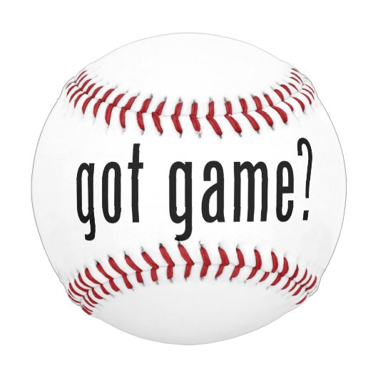 got Spiel? Baseball (Vorderseite)