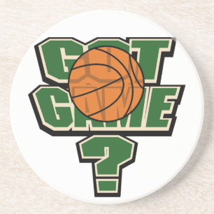 Got Spiel-Basketball-Untersetzer Sandstein Untersetzer