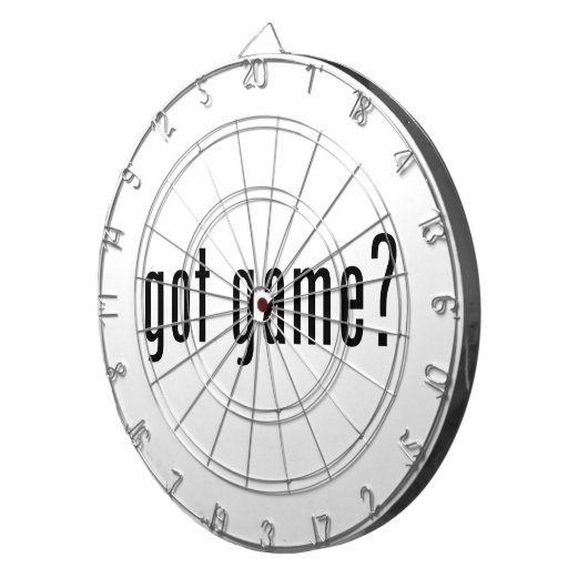 got Spiel? Dartscheibe (Vorderseite rechts)