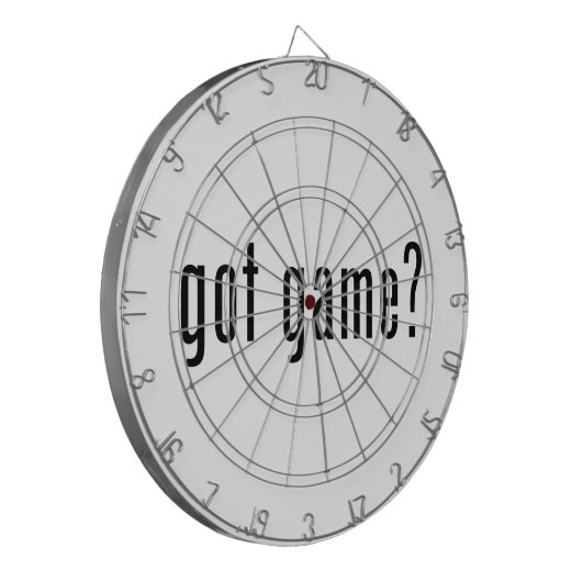 got Spiel? Dartscheibe (Vorderseite Links)