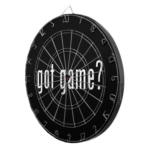 got Spiel? Dartscheibe (Vorderseite rechts)