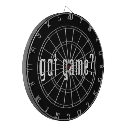 got Spiel? Dartscheibe (Vorderseite Links)