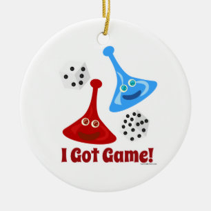 Got Spiel-fantastisches Sprichwort Keramik Ornament