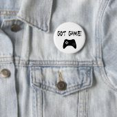 Got Spiel? Funny Gamer Button (Beispiel)