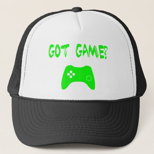 Got Spiel? Funny Gamer Hat Truckerkappe (Vorderseite)