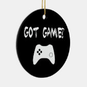Got Spiel? Funny Gamer Ornament (Rechts)