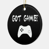 Got Spiel? Funny Gamer Ornament (Links)