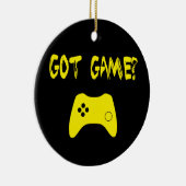Got Spiel? Funny Gamer Ornament (Rechts)