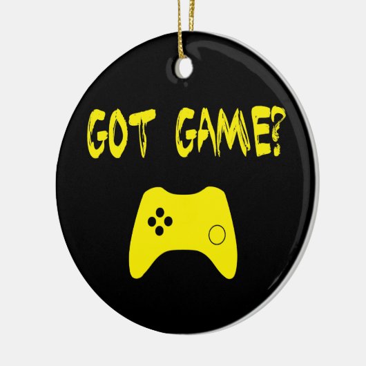 Got Spiel? Funny Gamer Ornament (Links)