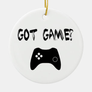 Got Spiel? Funny Gamer Ornament