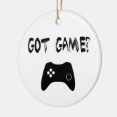 Got Spiel? Funny Gamer Ornament (Links)