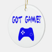 Got Spiel? Funny Gamer Ornament (Links)