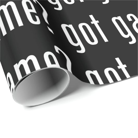 got Spiel? Geschenkpapier (Rolleneckpunkt)