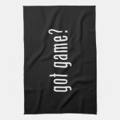 got Spiel? Geschirrtuch (Vertikal)