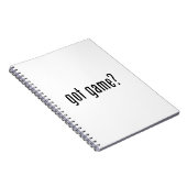 got Spiel? Notizblock (Rechte Seite)