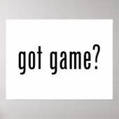 got Spiel? Poster (Vorne)