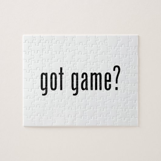 got Spiel? Puzzle (Horizontal)