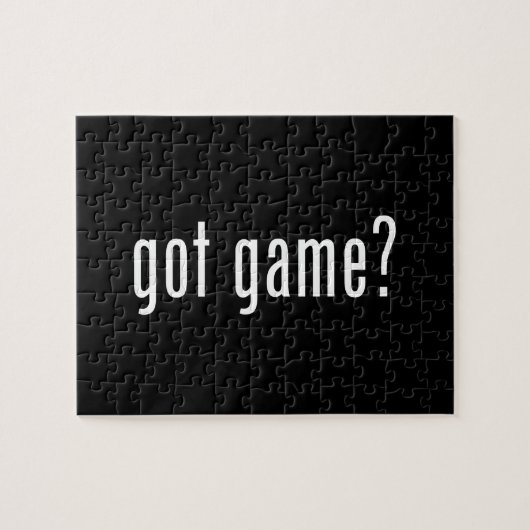 got Spiel? Puzzle (Horizontal)
