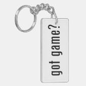 got Spiel? Schlüsselanhänger (Vorderseite links)