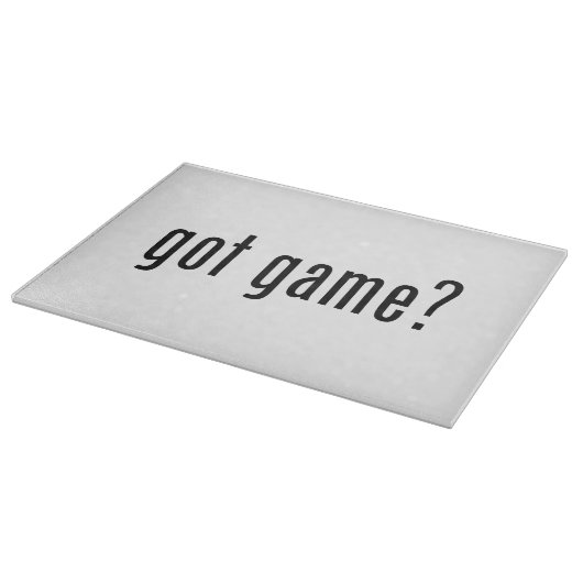 got Spiel? Schneidebrett (Ecke)