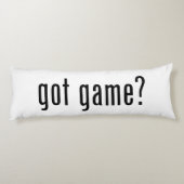 got Spiel? Seitenschläferkissen (Rückseite)