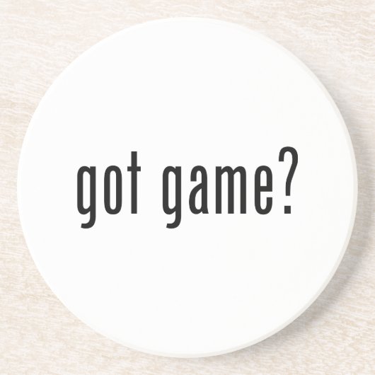 got Spiel? Untersetzer (Vorne)