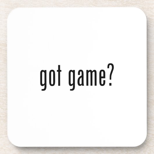 got Spiel? Untersetzer (Vorderseite)