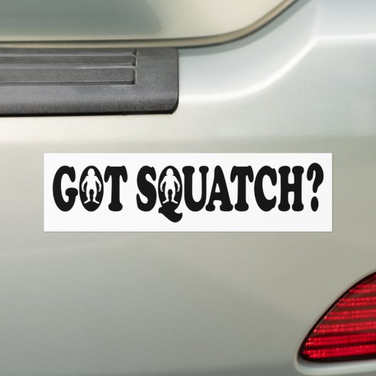 GOT SQUATCH? - Autoaufkleber (Auf Auto)