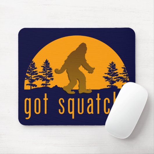 Got Squatch? Mousepad (Mit Mouse)