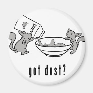 got Staub? Chinchilla-Magnet Magnet