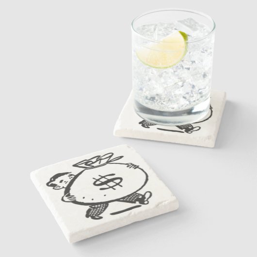 GOT? STEINUNTERSETZER (Seitenansicht)