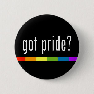 Got Stolz: Gay Pride Button