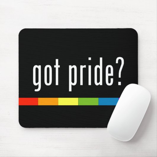 Got Stolz: Gay Pride Mousepad (Mit Mouse)