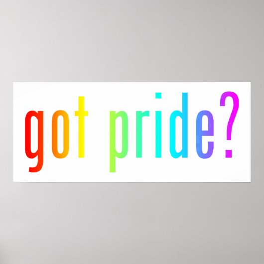 got Stolz? Poster (Vorne)