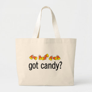 Got Süßigkeit? Halloween-Leckereitasche Jumbo Stoffbeutel