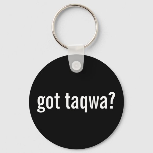 Got Taqwa? Schlüsselanhänger (Vorderseite)