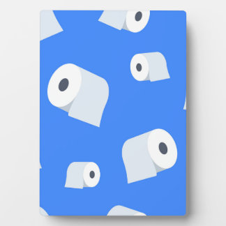 Got Toilettenpapier Fotoplatte