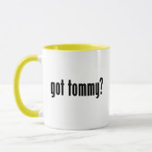 got Tommy? Tasse (Links)