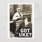 Got Uke? Postkarte (Vorderseite)