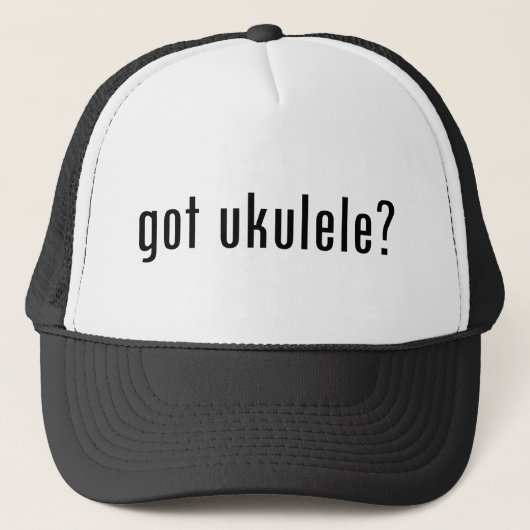 got Ukulele? Truckerkappe (Vorderseite)