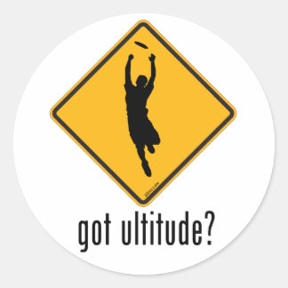 Got Ultitude? Runder Aufkleber