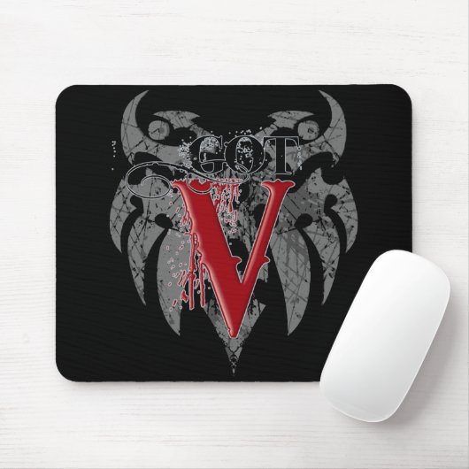 Got V? Mousepad (Mit Mouse)
