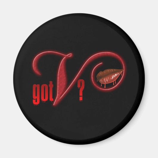 Got V - Vampirblut Magnet (Vorne)