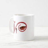 Got V - Vampire-Blut Kaffeetasse (Vorderseite Links)