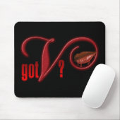 Got V - Vampire-Blut Mousepad (Mit Mouse)